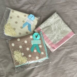 Fluffy material Towel Set